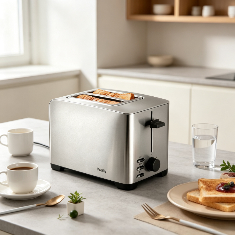 Toaster 4 Slice - محمصة خبز من الفولاذ المقاوم للصدأ