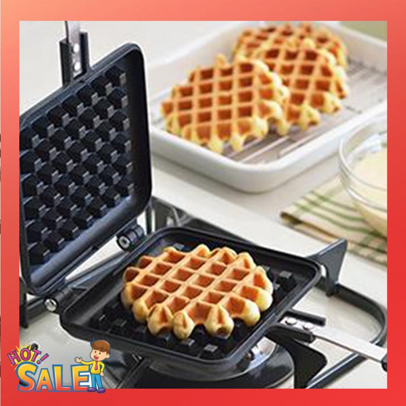 Waffle Iron Belgian - ABCL 1 قطعة موقد علوي ألواح