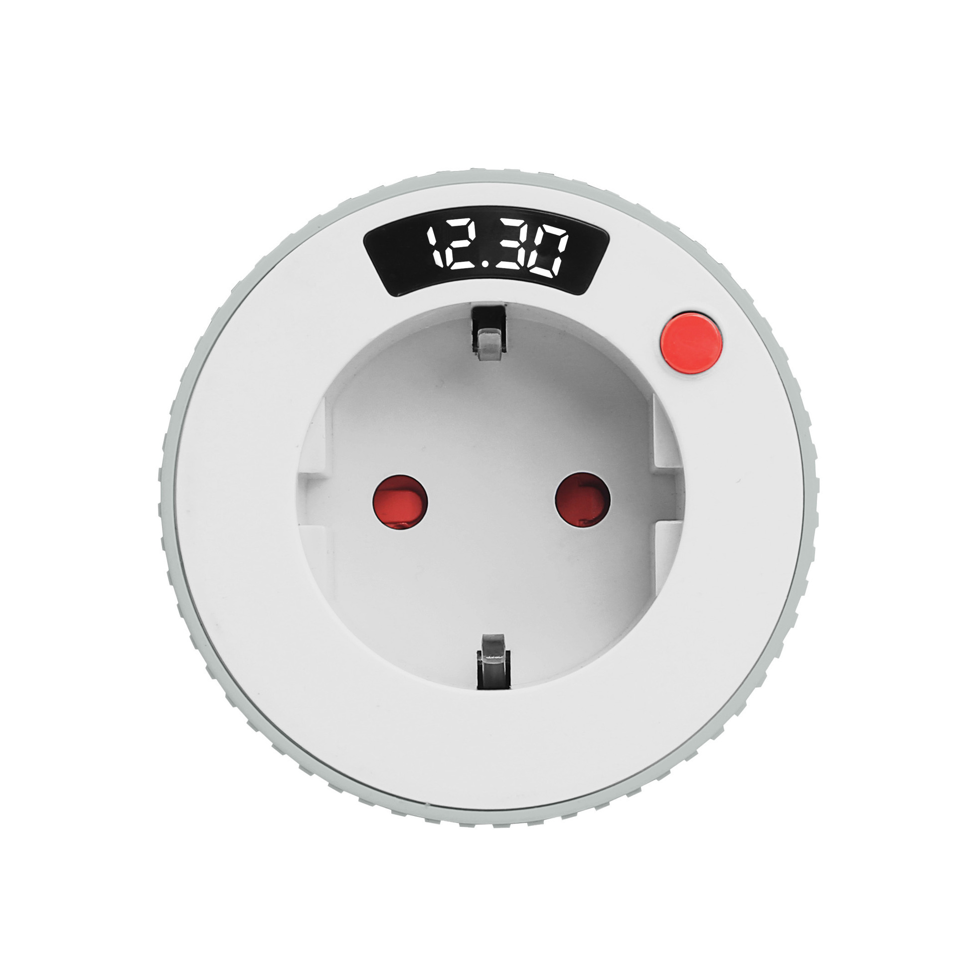 Kitchen Appliances Outlet - مقبس مؤقت ميكانيكي بقابس أوروبي، مفتاح