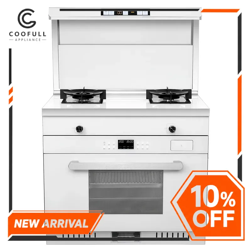 Kitchen Appliances Built In - فرن طهي متكامل أبيض بقوة 4500