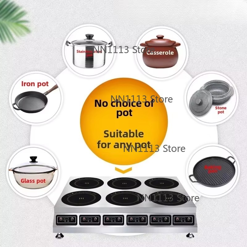 التجارية عالية الطاقة التعريفي - مراجعة Wok Electric Flat وسعره