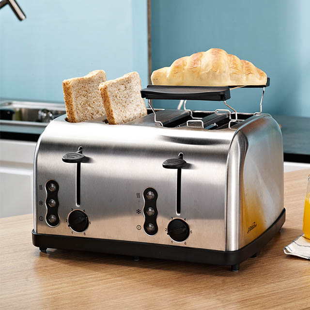 محمصة خبز كهربائية بأربع شرائح - مراجعة Toaster 4 Slice وسعره