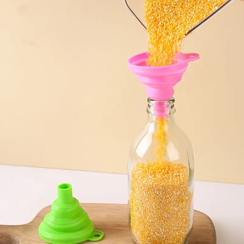 قمع سيليكون قابل للطي متعدد ال - مراجعة Kitchen Appliances And Utensils وسعره