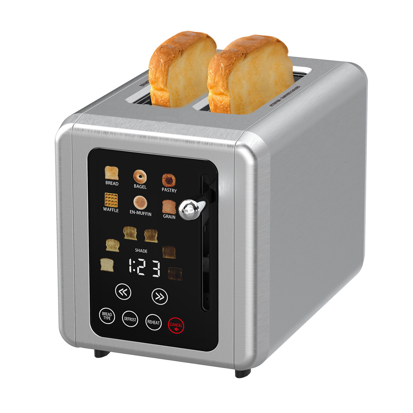 محمصة خبز من الفولاذ المقاوم ل - مراجعة Toaster 4 Slice وسعره