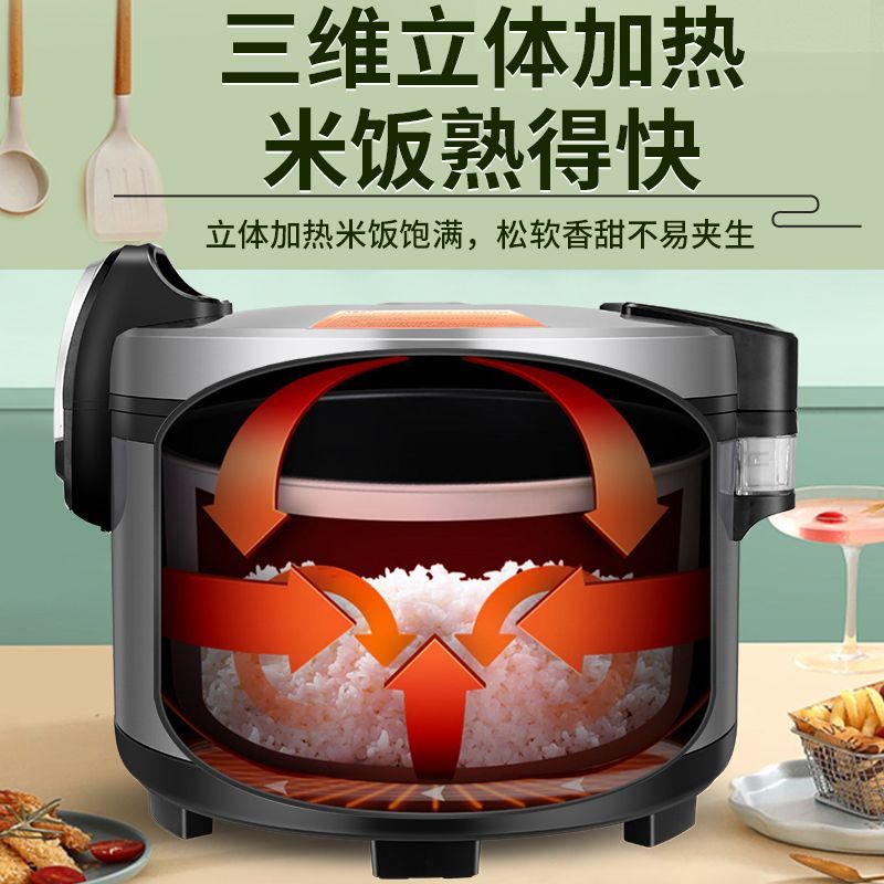مطعم طباخ الأرز التجاري مقصف ع - مراجعة Rice Cooker 10 Cup وسعره
