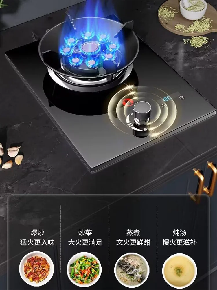 موقد غاز مدمج، شعلة واحدة، غاز - مراجعة Kitchen Appliances Built In وسعره