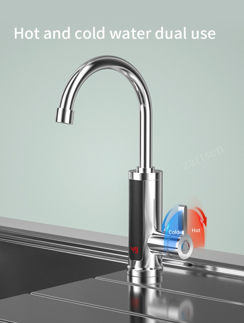 صنابير المطبخ صنبور كهربائي صن - مراجعة Kitchen Appliances And Utensils وسعره