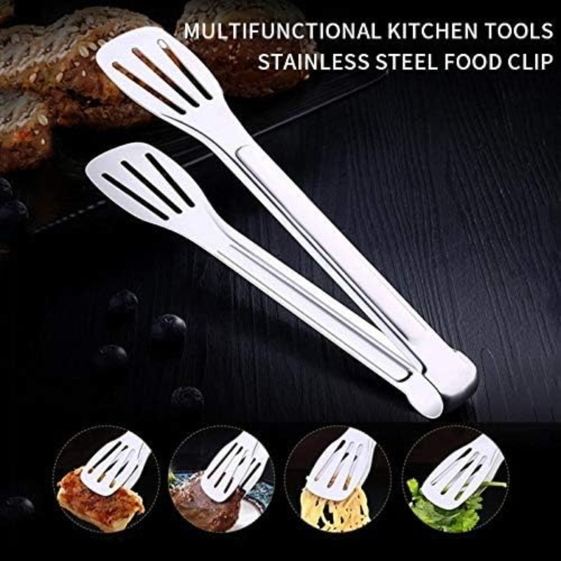 ملقط طعام من الفولاذ المقاوم ل - مراجعة Kitchen Appliances And Utensils وسعره