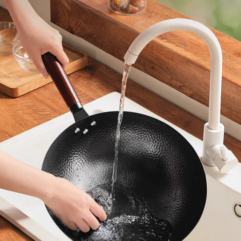 مقلاة ووك فولاذية 32 سم مع غطا - مراجعة Wok Electric Flat وسعره