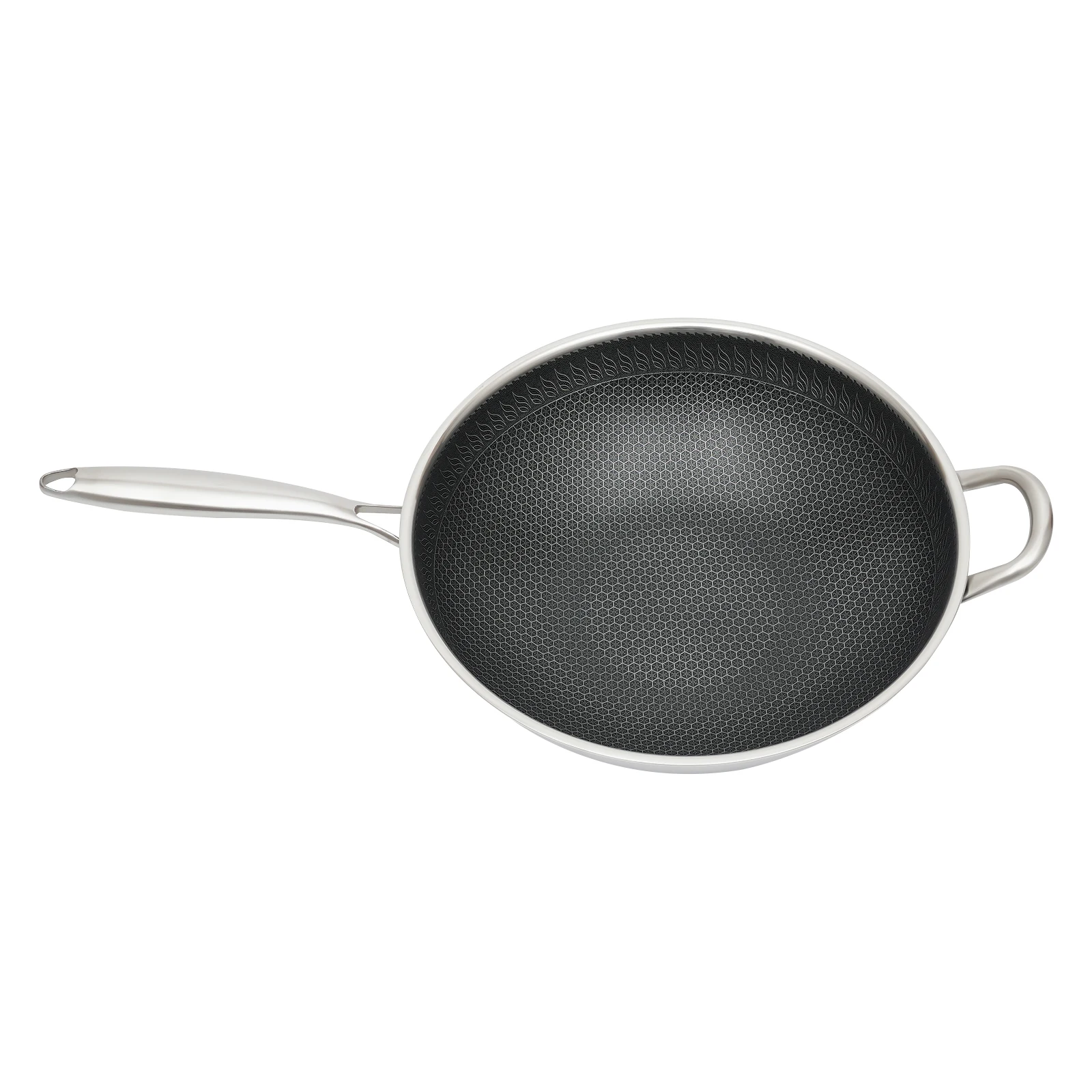 مقلاة ووك من الفولاذ المقاوم ل - مراجعة Wok Electric Flat وسعره