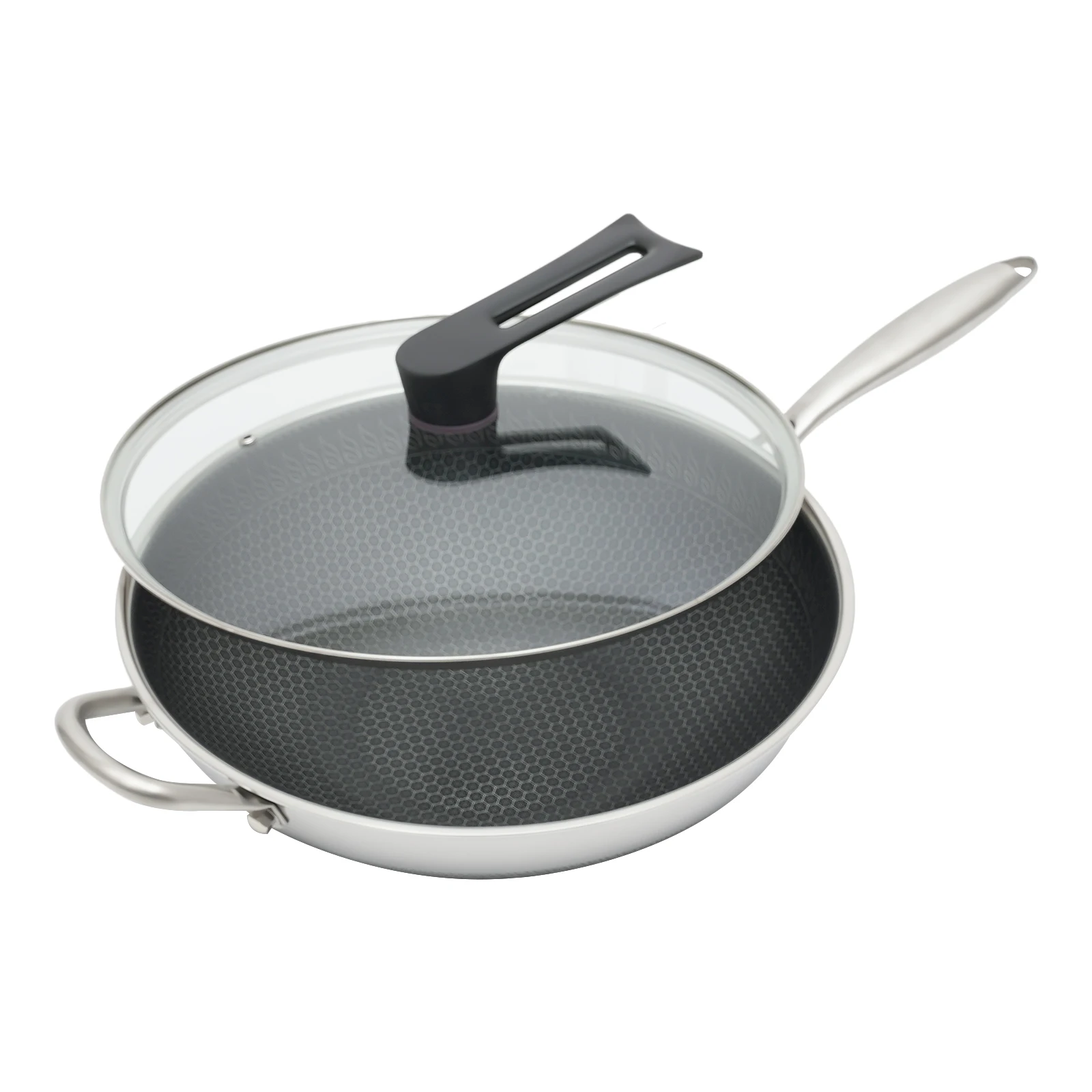 مقلاة ووك من الفولاذ المقاوم ل - مراجعة Wok Electric Flat وسعره