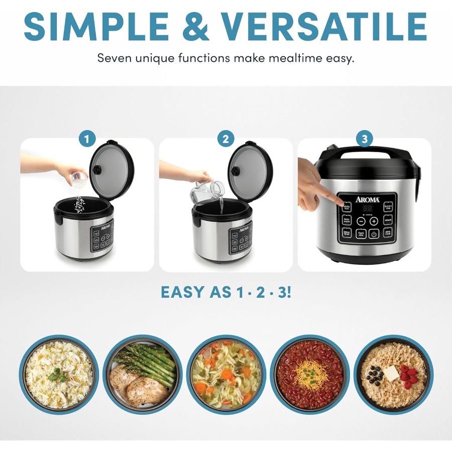 20 كوب مطبوخ 10 كوب جهاز طبخ ا - مراجعة Rice Cooker 10 Cup وسعره
