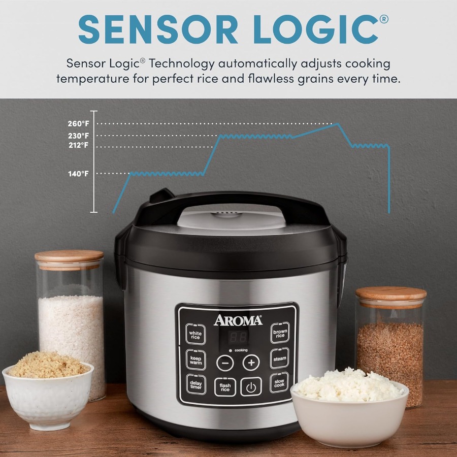 20 كوب مطبوخ 10 كوب جهاز طبخ ا - مراجعة Rice Cooker 10 Cup وسعره