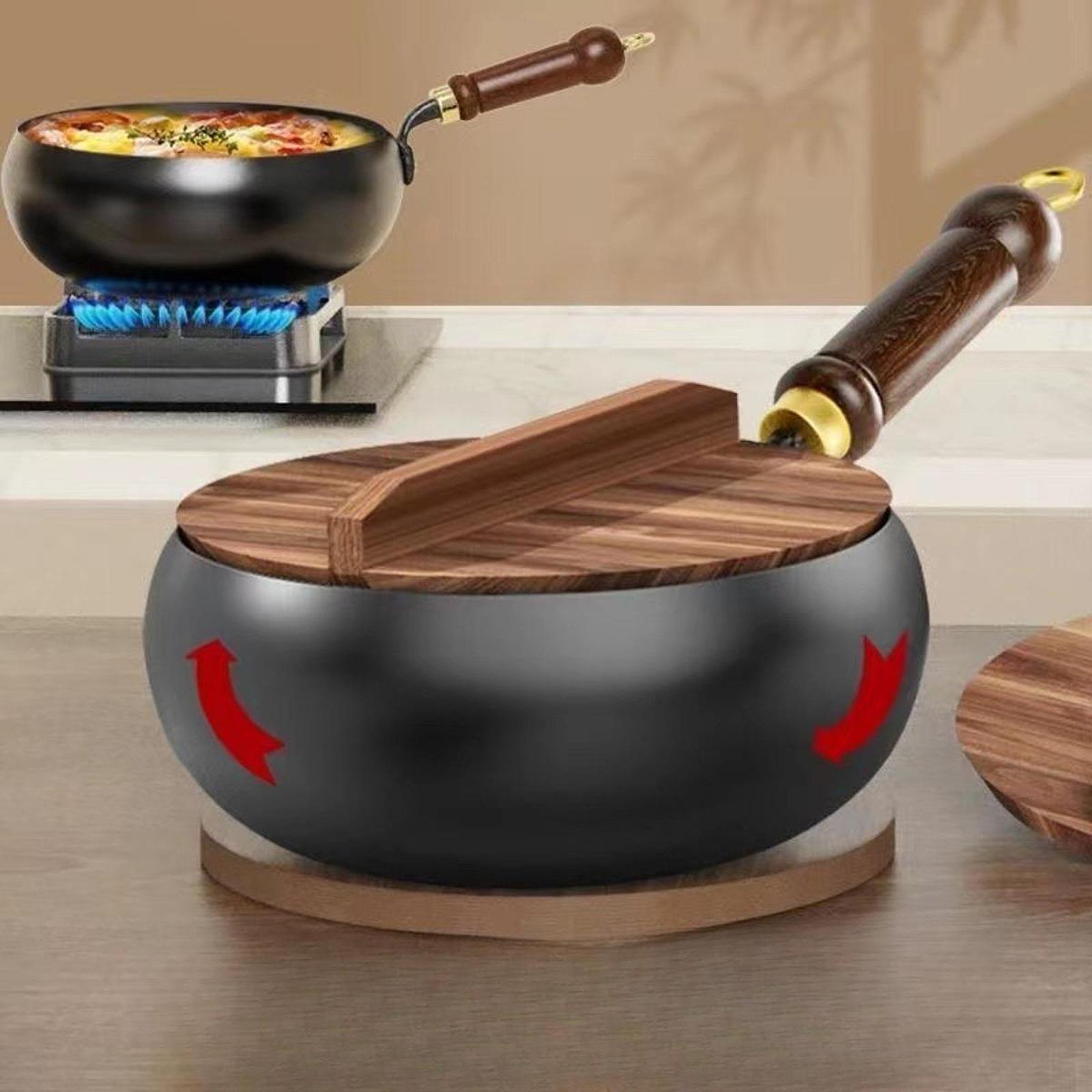 24 سنتيمتر مقلاة حديدية ناعمة  - مراجعة Wok Electric Flat وسعره