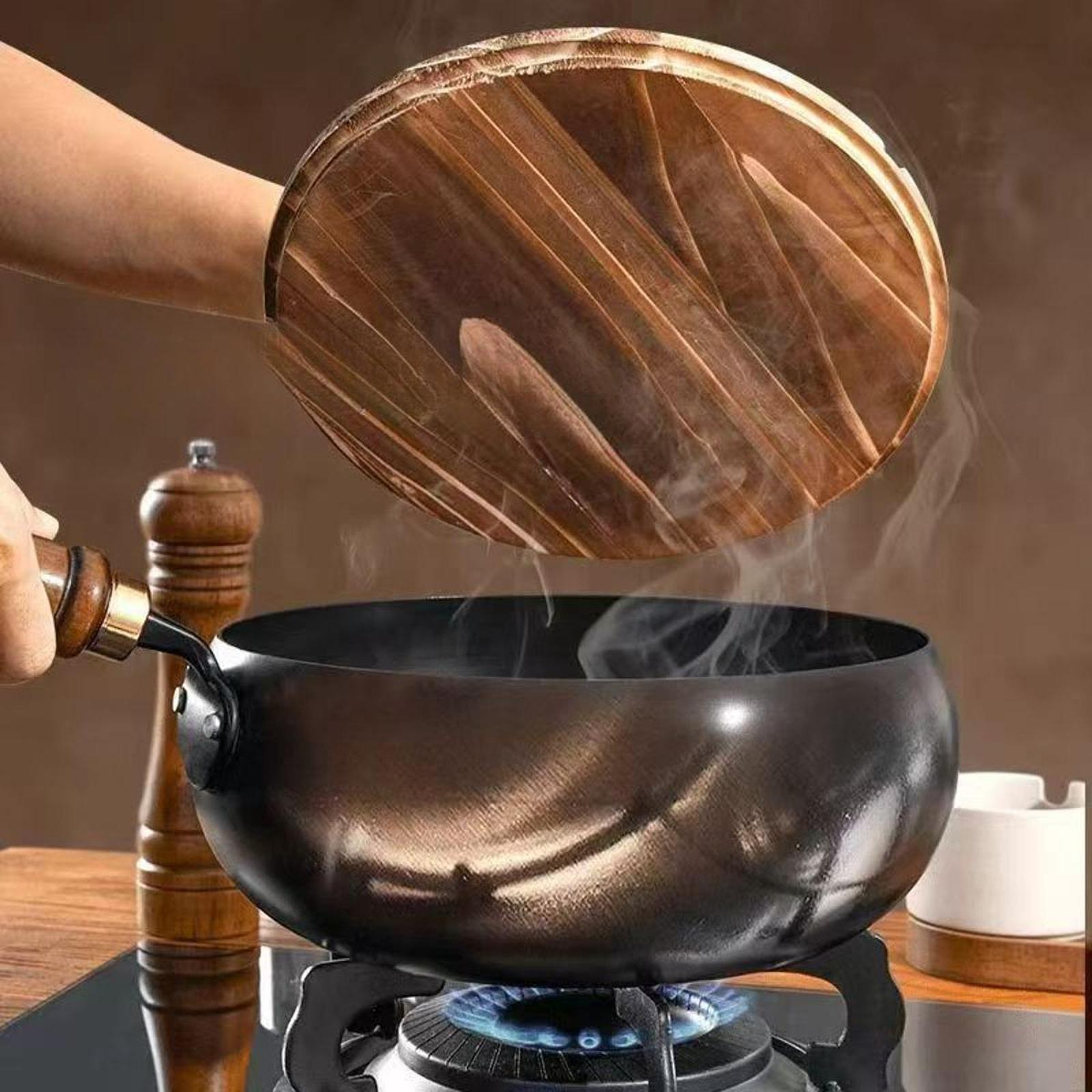 24 سنتيمتر مقلاة حديدية ناعمة  - مراجعة Wok Electric Flat وسعره