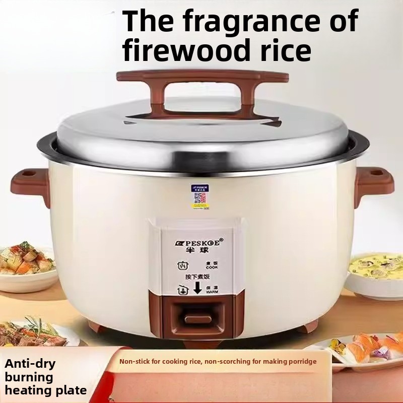 قدر طهي أرز تجاري كبير السعة غ - مراجعة Rice Cooker 10 Cup وسعره