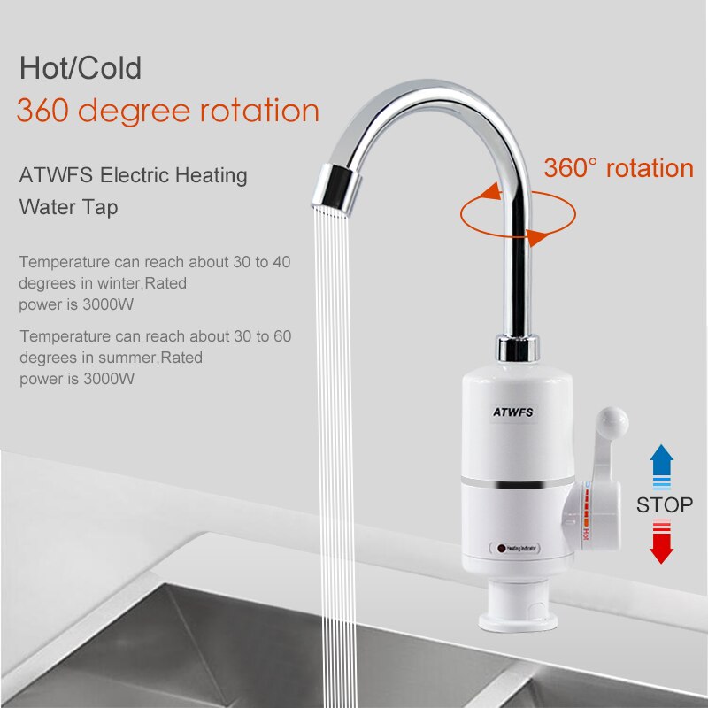 ATWFS Tankless المطبخ الكهربائ - مراجعة Kitchen Appliances And Utensils وسعره