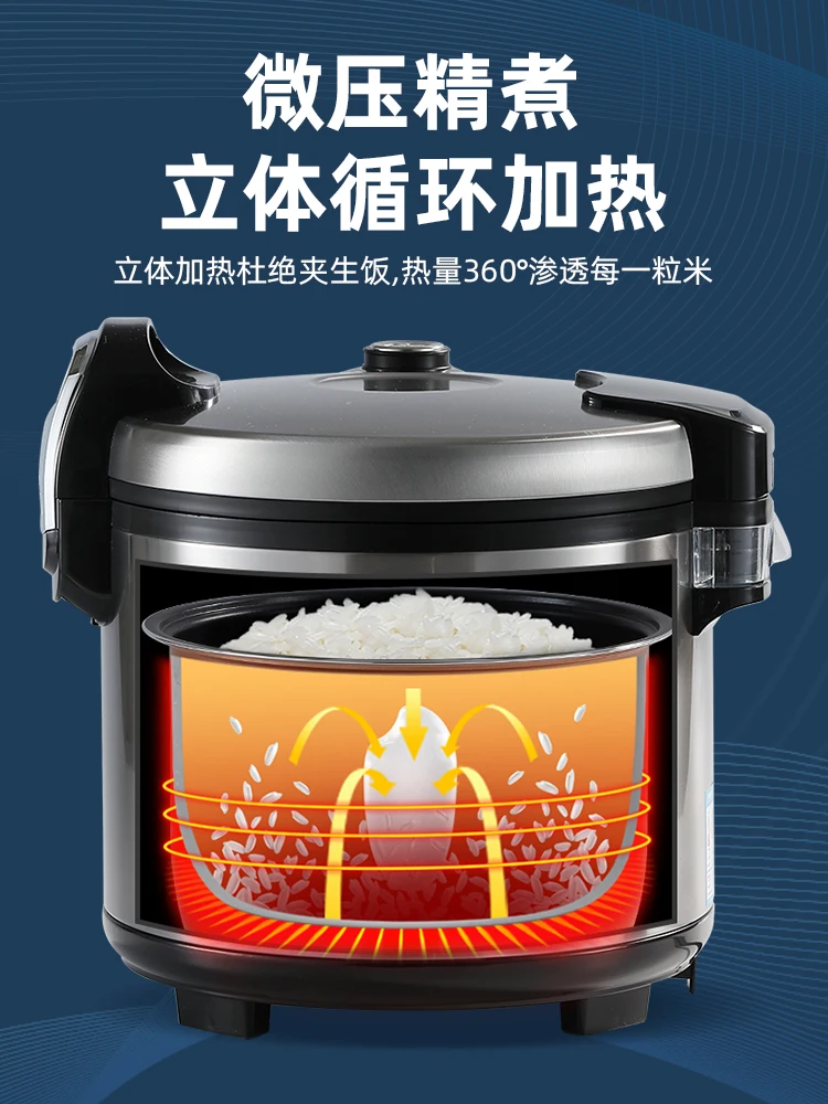 طباخ أرز كهربائي محمول ، سعة ك - مراجعة Rice Cooker 10 Cup وسعره