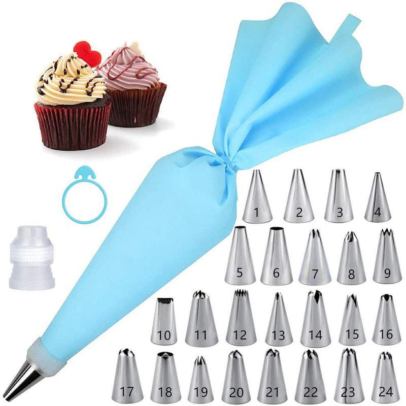 أدوات تزيين الكيك بالفوهة، معد - مراجعة Kitchen Appliances Packages وسعره