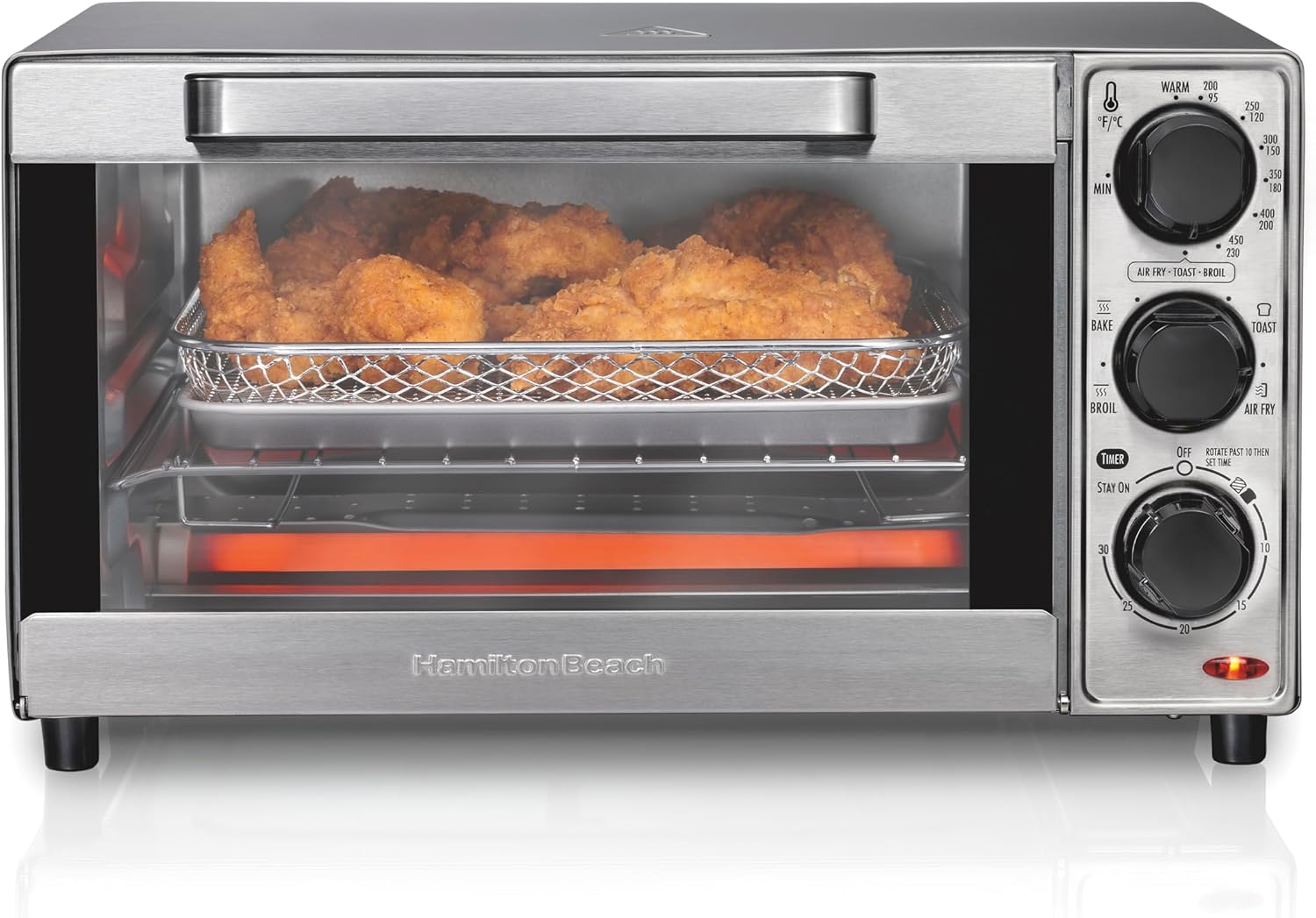 فرن توستر ومقلاة هوائية 4 في 1 - مراجعة Toaster 4 Slice وسعره